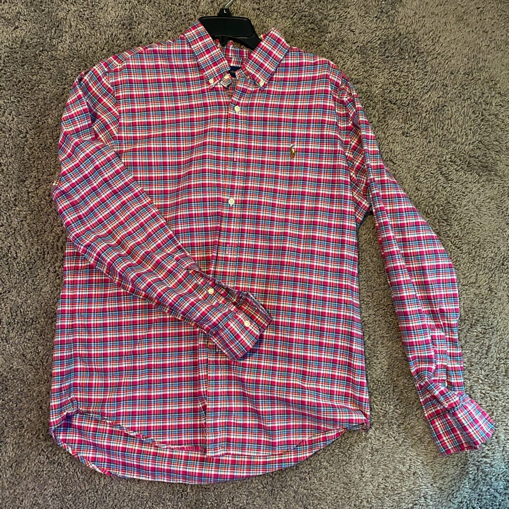 Ralph Lauren - Pink Plaid - Button Down